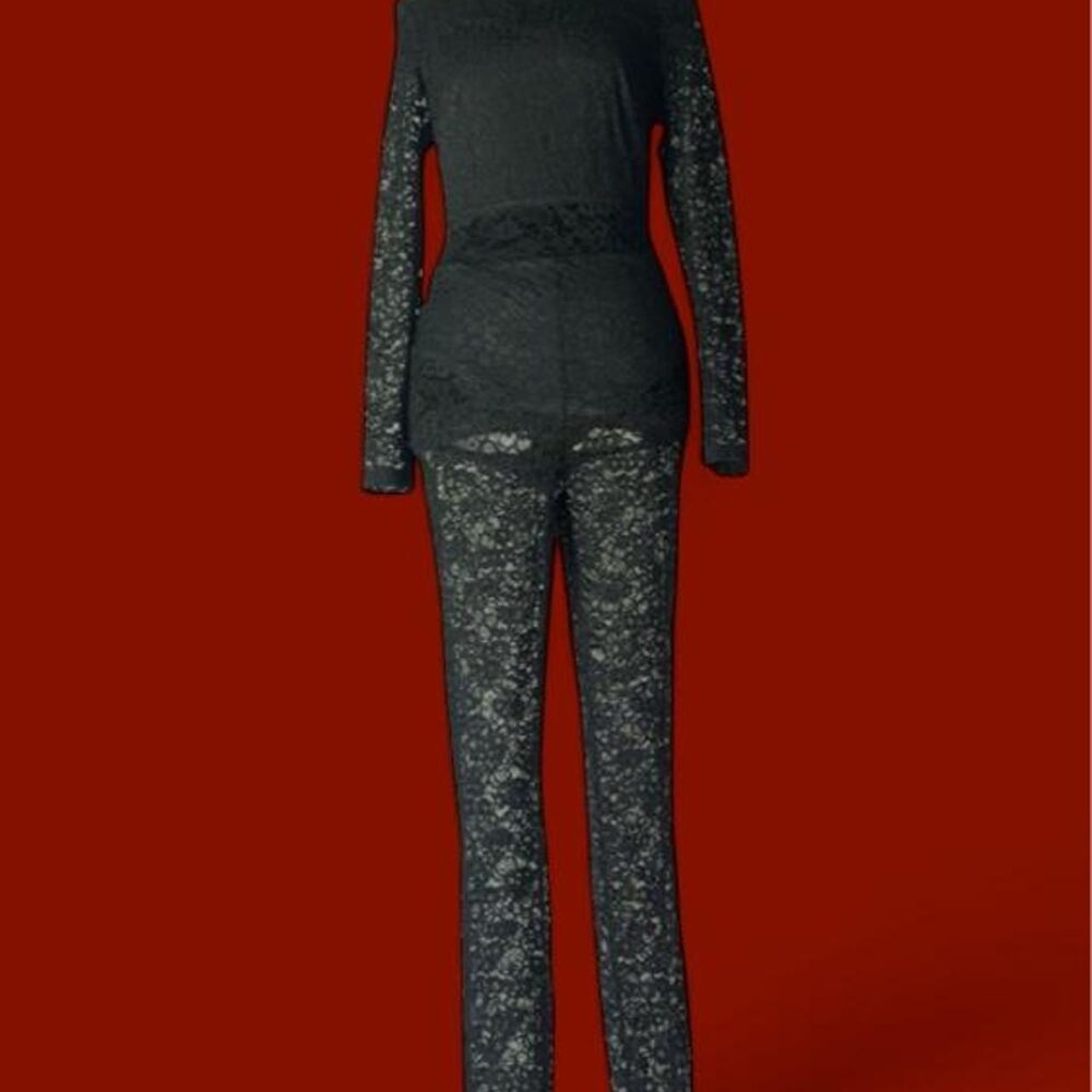 Parisian Women's Black and Grey Jumpsuit